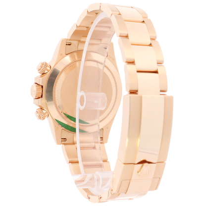 Rolex Daytona 40mm Yellow Gold Meteorite Chronograph Dial Watch Reference# 116508 - Happy Jewelers Fine Jewelry Lifetime Warranty