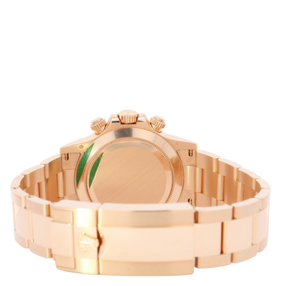 Rolex Daytona 40mm Yellow Gold Meteorite Chronograph Dial Watch Reference# 116508 - Happy Jewelers Fine Jewelry Lifetime Warranty