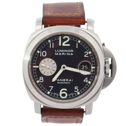 Panerai Luminor 44mm Blue Dial Watch Ref# PAM00086 - Happy Jewelers Fine Jewelry Lifetime Warranty