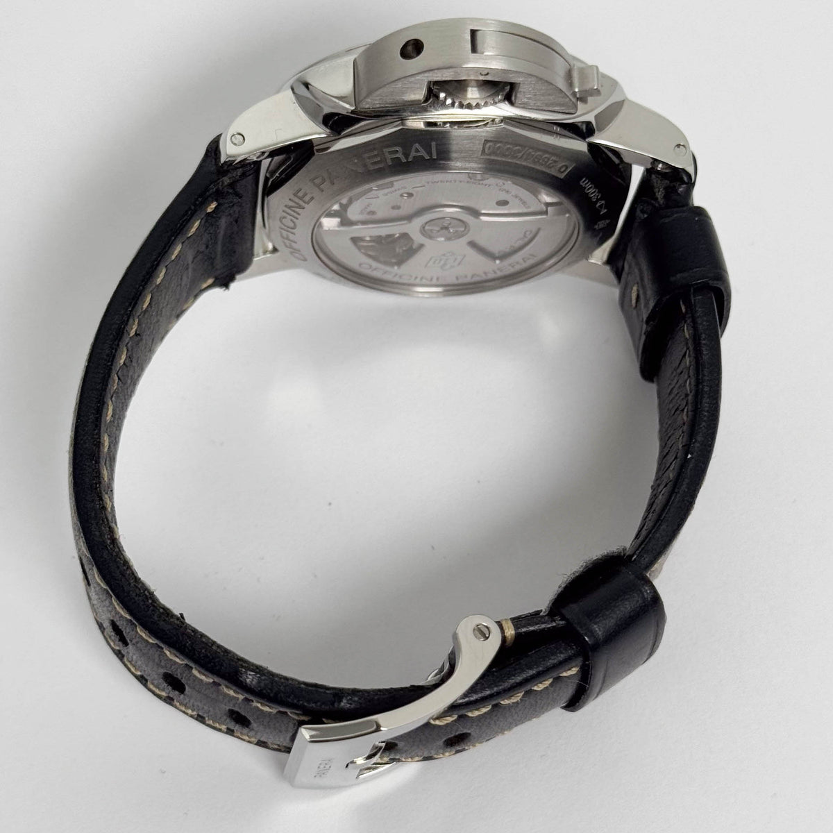Panerai Luminor 44mm Black Dial Watch Ref# PAM00359