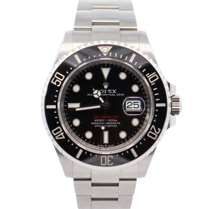 Rolex Sea-Dweller 43mm Black Dial Watch Ref# 126600 - Happy Jewelers Fine Jewelry Lifetime Warranty