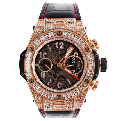 Hublot Big Bang 42mm Openwork Dial Watch Ref# 441.OX.1181.RX.0904 - Happy Jewelers Fine Jewelry Lifetime Warranty