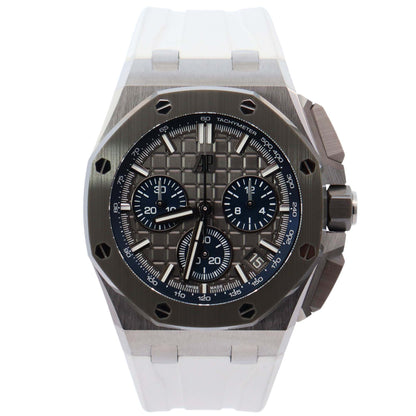 Audemars Piguet Royal Oak 43mm Grey Dial Watch Ref# 26420IO.OO.A009CA.01 - Happy Jewelers Fine Jewelry Lifetime Warranty