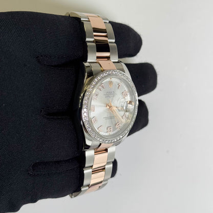Rolex Datejust 36mm Silver Dial Watch Ref# 116231