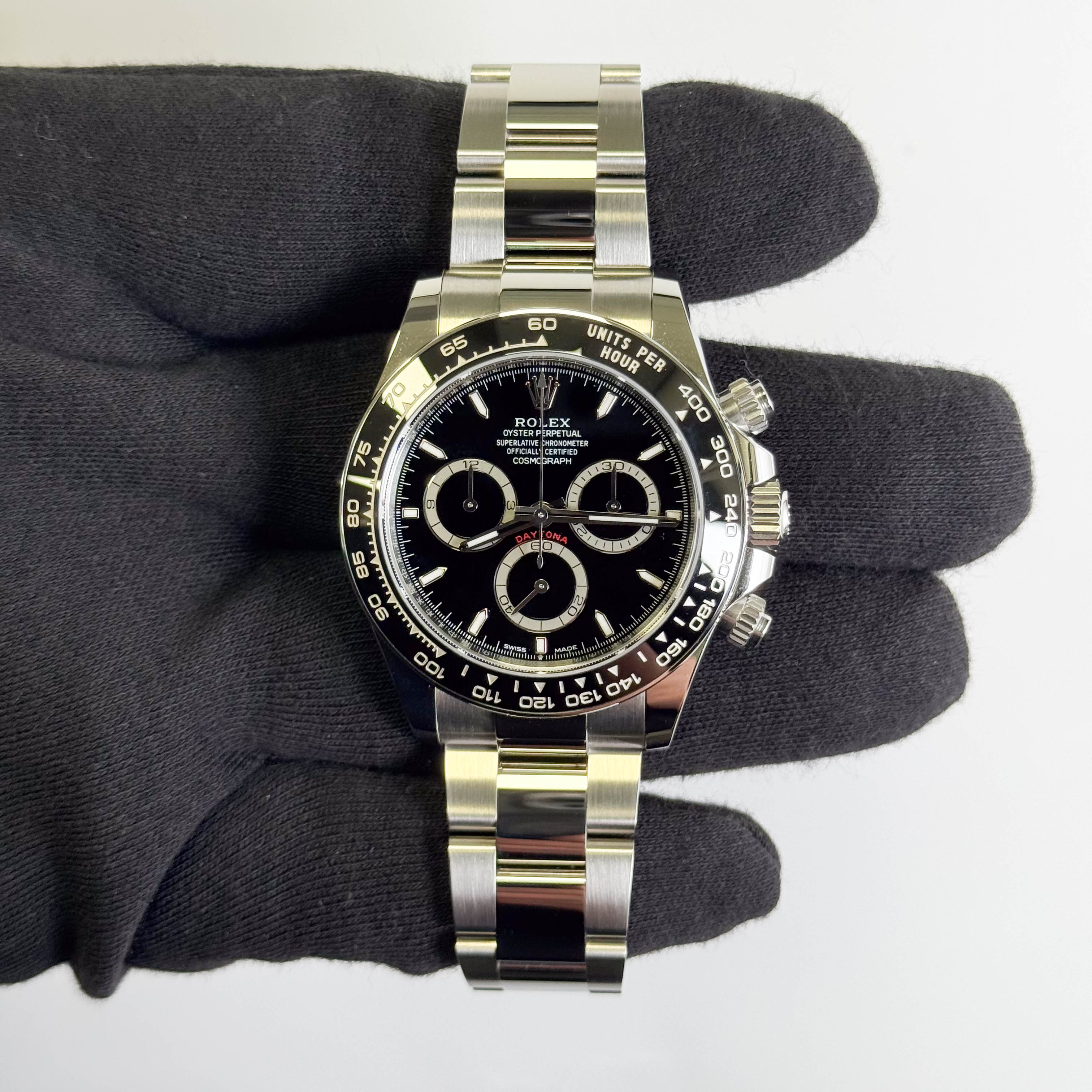 Rolex Daytona 40mm Black Dial Watch Ref# 126500LN