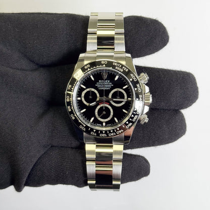 Rolex Daytona 40mm Black Dial Watch Ref# 126500LN