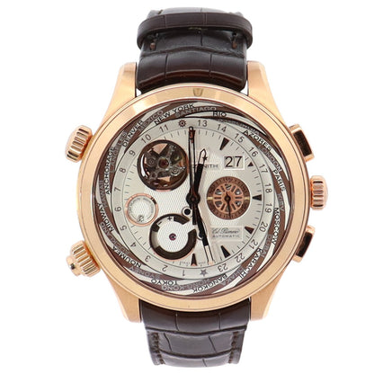 Zenith El Primero 46mm White Dial Watch Ref# 18.0520.4046 - Happy Jewelers Fine Jewelry Lifetime Warranty