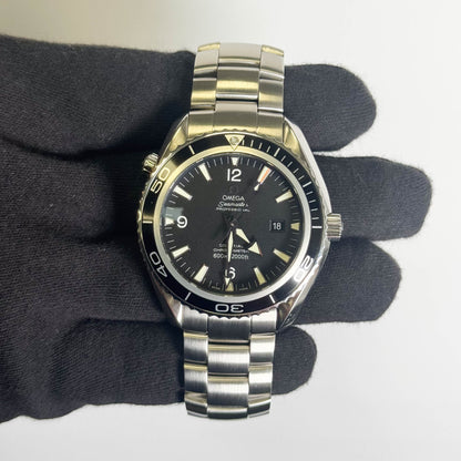 Omega Seamaster 45.5mm Black Dial Watch Ref# 2200.50.00