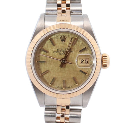 Rolex Datejust 26mm Champagne Dial Watch Ref# 69173 - Happy Jewelers Fine Jewelry Lifetime Warranty