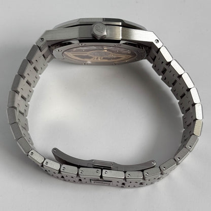 Audemars Piguet Royal Oak 41mm Black Dial Watch Ref# 15500ST.OO.1220ST.03 - Happy Jewelers Fine Jewelry Lifetime Warranty