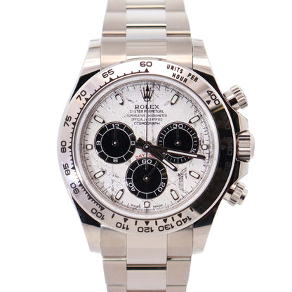 Rolex Daytona 40mm Meteorite Dial Watch Ref# 116509 - Happy Jewelers Fine Jewelry Lifetime Warranty