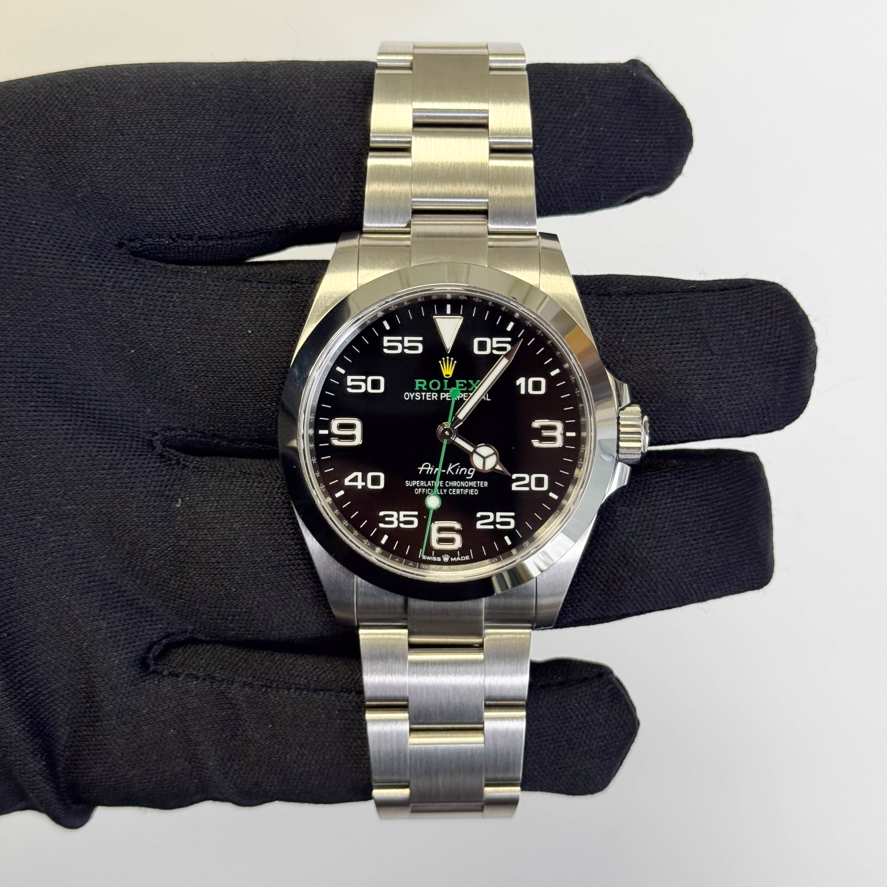 Rolex Air-King 40mm Black Dial Watch Ref# 126900