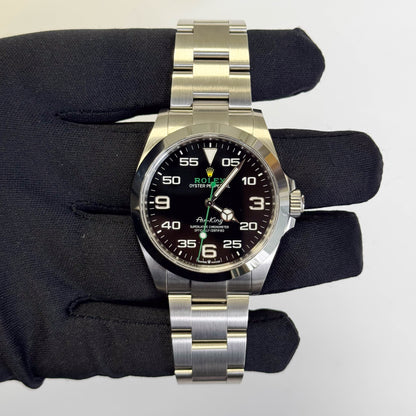 Rolex Air-King 40mm Black Dial Watch Ref# 126900