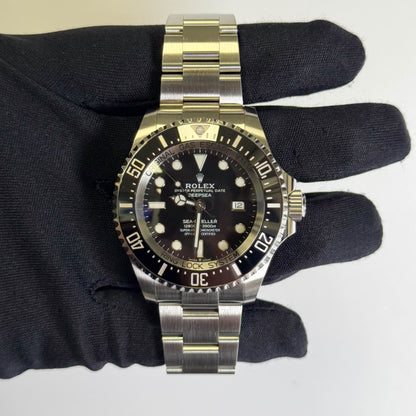 Rolex Sea-Dweller 44mm Black Dial Watch Ref# 126660 - Happy Jewelers Fine Jewelry Lifetime Warranty