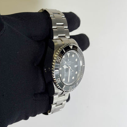 Rolex Sea-Dweller 44mm Black Dial Watch Ref# 126660 - Happy Jewelers Fine Jewelry Lifetime Warranty