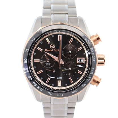 Grand Seiko Spring Drive 43.8mm Brown Dial Watch Ref# SBGC244 - Happy Jewelers Fine Jewelry Lifetime Warranty