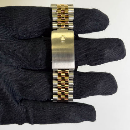 Rolex Datejust 36mm Champagne Dial Watch Ref# 16233 - Happy Jewelers Fine Jewelry Lifetime Warranty