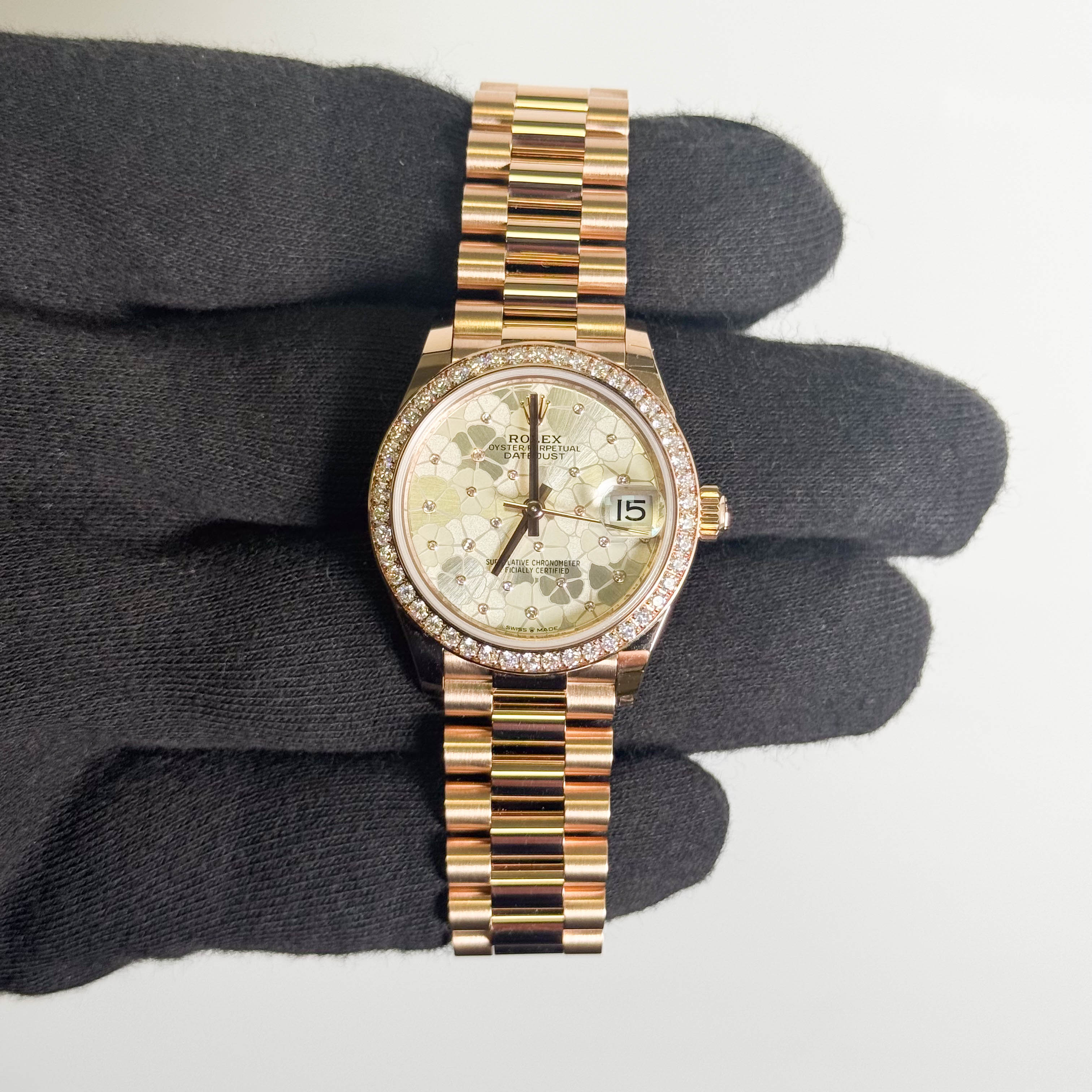 Rolex Datejust 31mm Silver Dial Watch Ref# 278285RBR