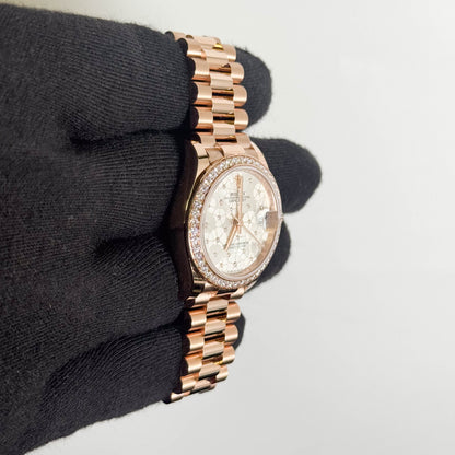 Rolex Datejust 31mm Silver Dial Watch Ref# 278285RBR
