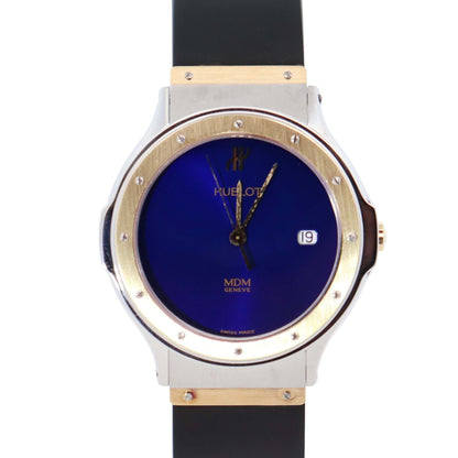 Hublot Classic 36mm Blue Dial Watch Ref# 1521.2 - Happy Jewelers Fine Jewelry Lifetime Warranty