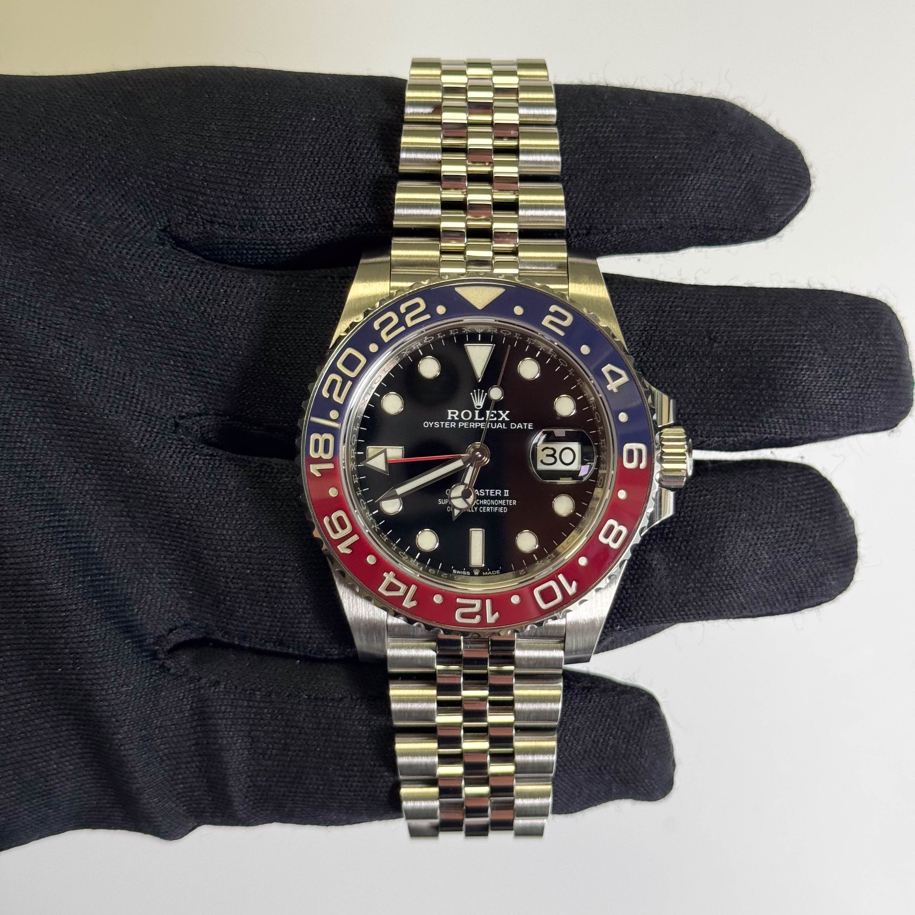 Rolex GMT-Master II 40mm Black Dial Watch Ref# 126710BLRO - Happy Jewelers Fine Jewelry Lifetime Warranty