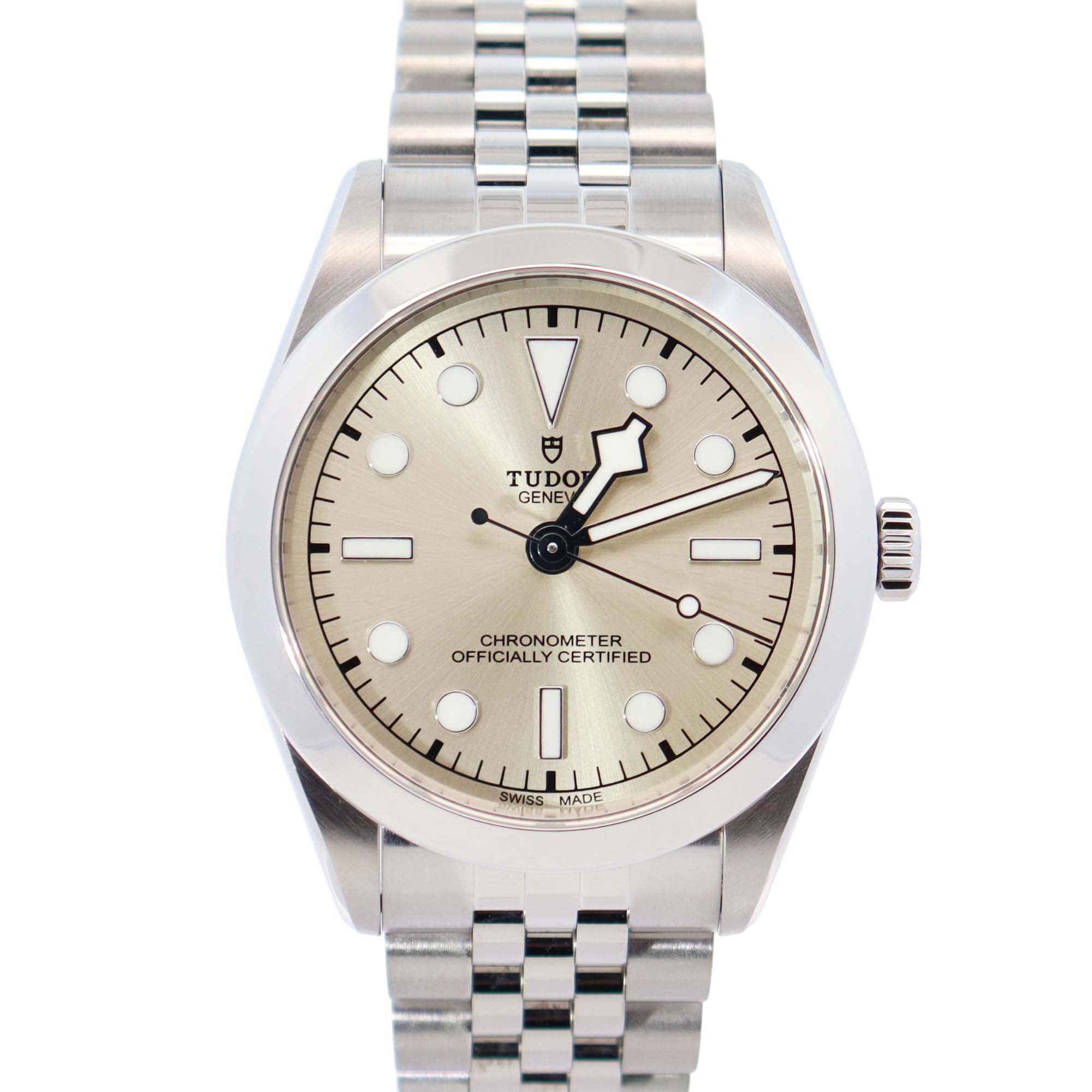 Tudor Black Bay 36mm Silver Dial Watch Ref# 79640 - Happy Jewelers Fine Jewelry Lifetime Warranty