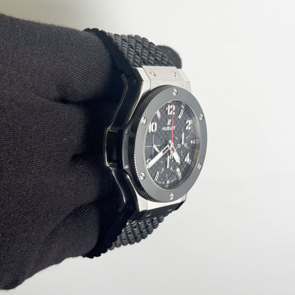 Hublot Big Bang 44mm Black Dial Watch Ref# 301.SB.131.RX