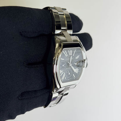 Cartier Roadster 43mm Black Dial Watch Ref# W62020X6