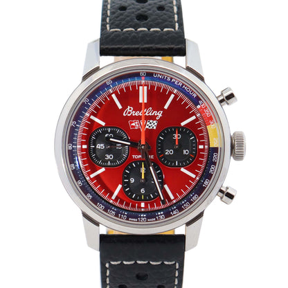Breitling Top Time 41mm Red Dial Watch Ref# AB0176 - Happy Jewelers Fine Jewelry Lifetime Warranty