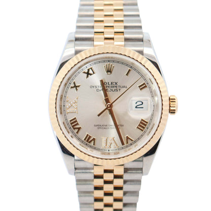 Rolex Datejust 36mm Silver Dial Watch Ref# 126233 - Happy Jewelers Fine Jewelry Lifetime Warranty