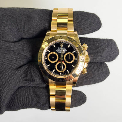 Rolex Daytona 40mm Black Dial Watch Ref# 126508