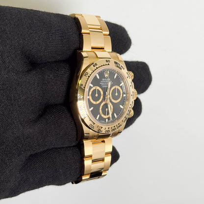 Rolex Daytona 40mm Black Dial Watch Ref# 126508