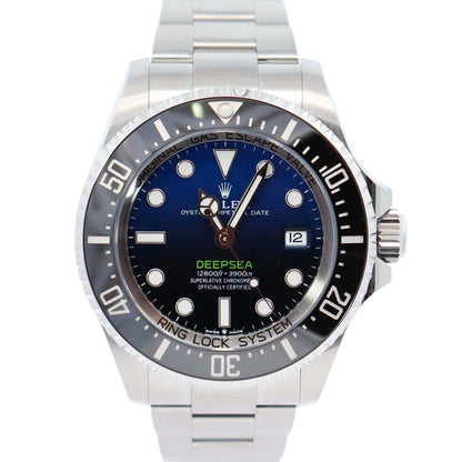 Rolex Sea-Dweller 44mm Black/Blue Dial Watch Ref# 136660 - Happy Jewelers Fine Jewelry Lifetime Warranty