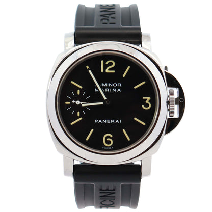 Panerai Luminor 44mm Black Dial Watch Ref# PAM00001 - Happy Jewelers Fine Jewelry Lifetime Warranty