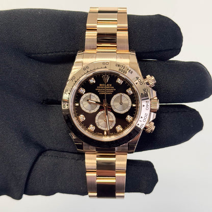 Rolex Daytona 40mm Black Dial Watch Ref# 126505 - Happy Jewelers Fine Jewelry Lifetime Warranty