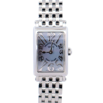 Franck Muller Long Island 18mm MOP Dial Watch Ref# 802 QZ REL MOP - Happy Jewelers Fine Jewelry Lifetime Warranty