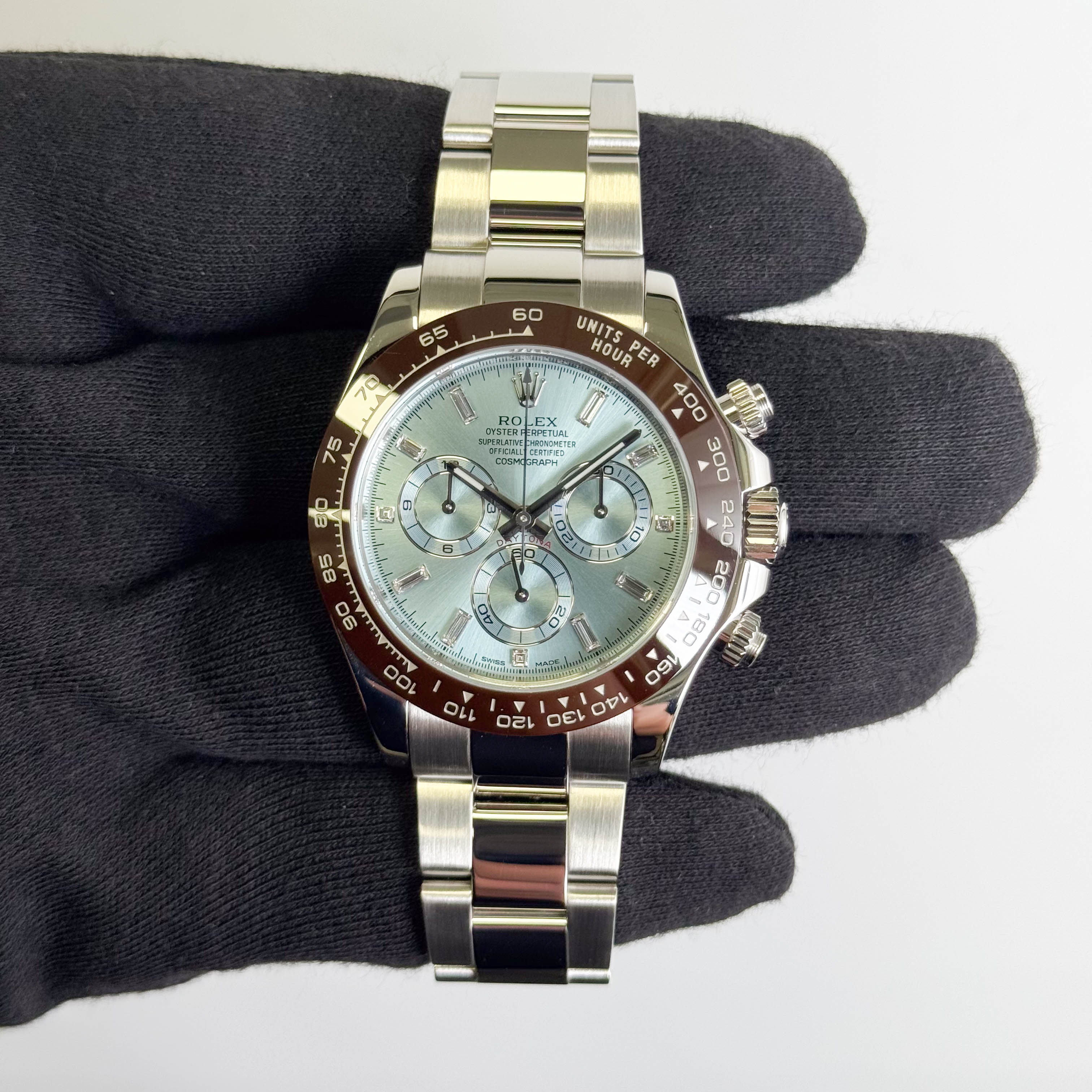 Rolex Daytona 40mm Ice Blue Dial Watch Ref# 116506