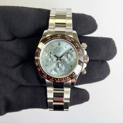 Rolex Daytona 40mm Ice Blue Dial Watch Ref# 116506