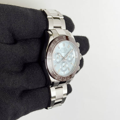 Rolex Daytona 40mm Ice Blue Dial Watch Ref# 116506