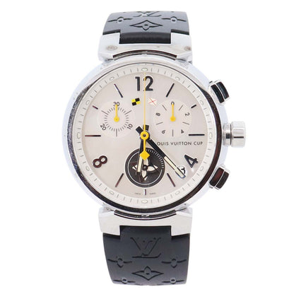 Louis Vuitton Tambour 32.5mm Brown Dial Watch Ref# QA071 - Happy Jewelers Fine Jewelry Lifetime Warranty