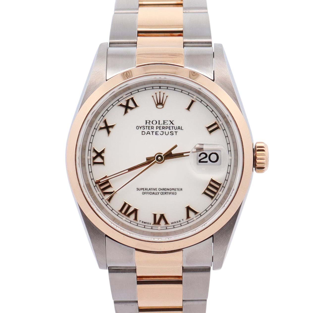 Rolex Datejust 36mm White Dial Watch Ref# 16203 - Happy Jewelers Fine Jewelry Lifetime Warranty