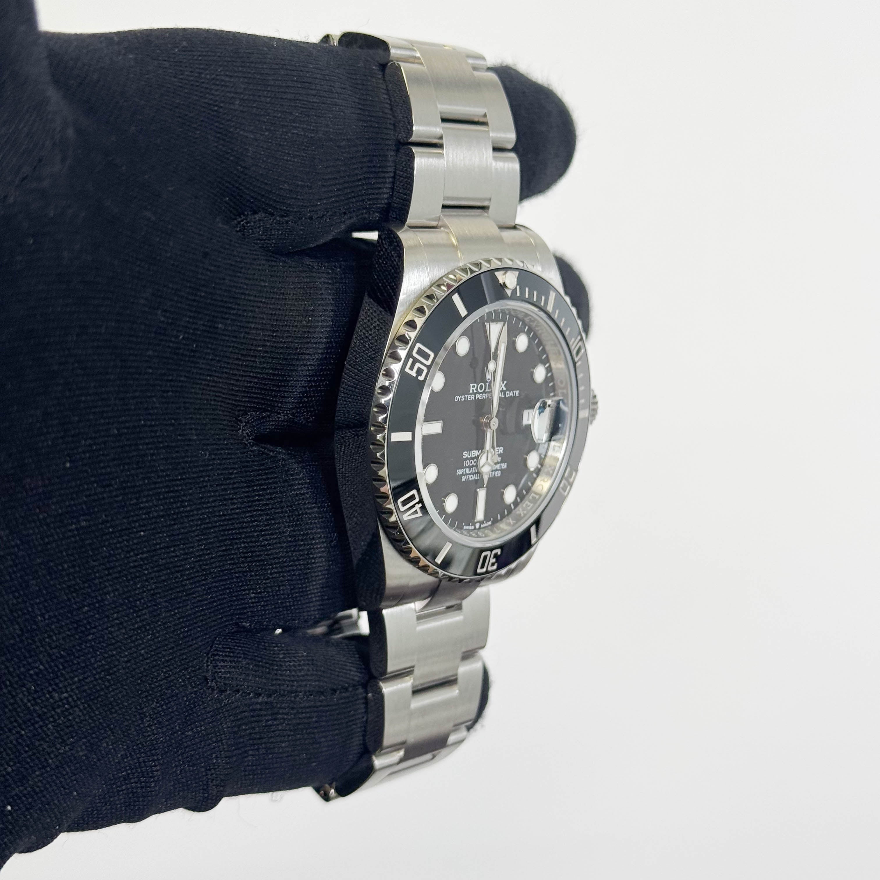 Rolex Submariner 41mm Black Dial Watch Ref# 126610LN - Happy Jewelers Fine Jewelry Lifetime Warranty