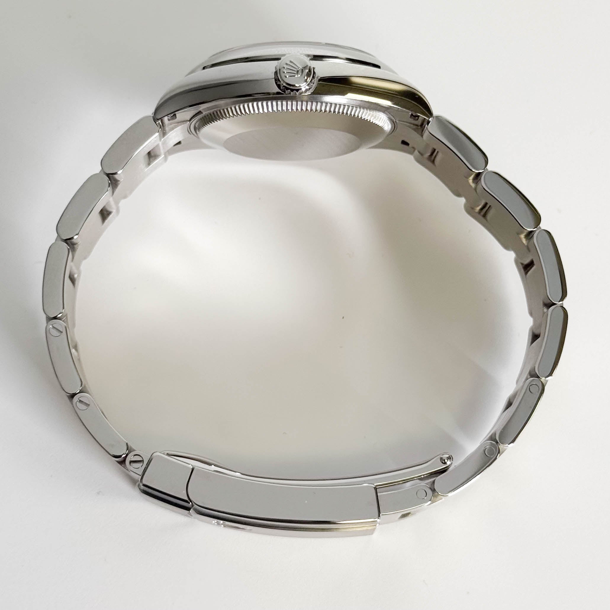 Rolex Oyster Perpetual 31mm Lilac Dial Watch Ref# 277200 - Happy Jewelers Fine Jewelry Lifetime Warranty