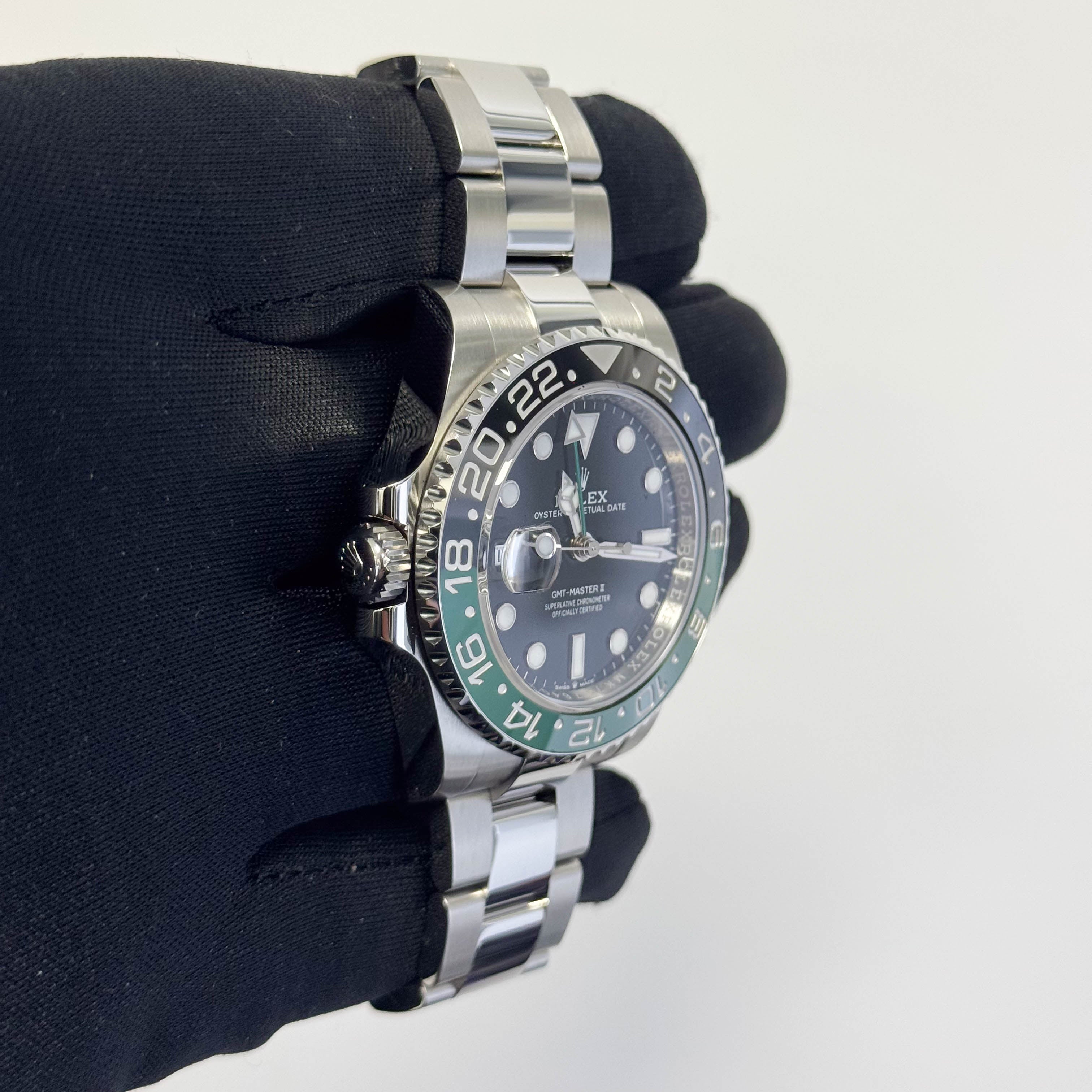 Rolex GMT-Master II 40mm Black Dial Watch Ref# 126720VTNR - Happy Jewelers Fine Jewelry Lifetime Warranty