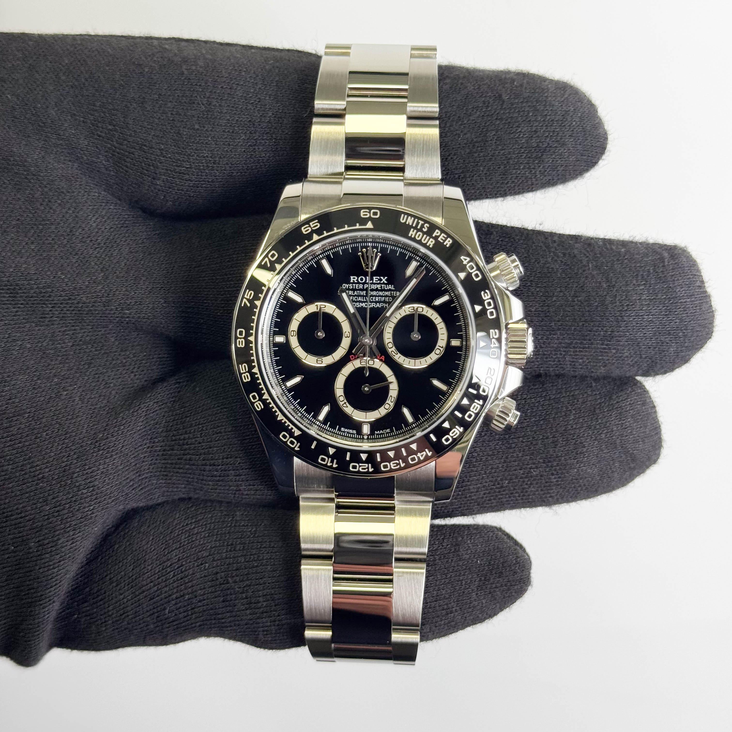 Rolex Daytona 40mm Black Dial Watch Ref# 126500LN