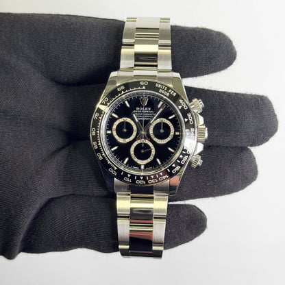Rolex Daytona 40mm Black Dial Watch Ref# 126500LN