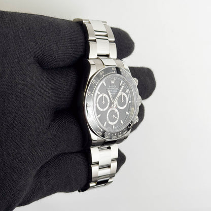 Rolex Daytona 40mm Black Dial Watch Ref# 126500LN
