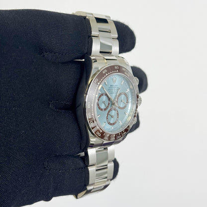 Rolex Daytona 40mm Ice Blue Dial Watch Ref# 126506 - Happy Jewelers Fine Jewelry Lifetime Warranty