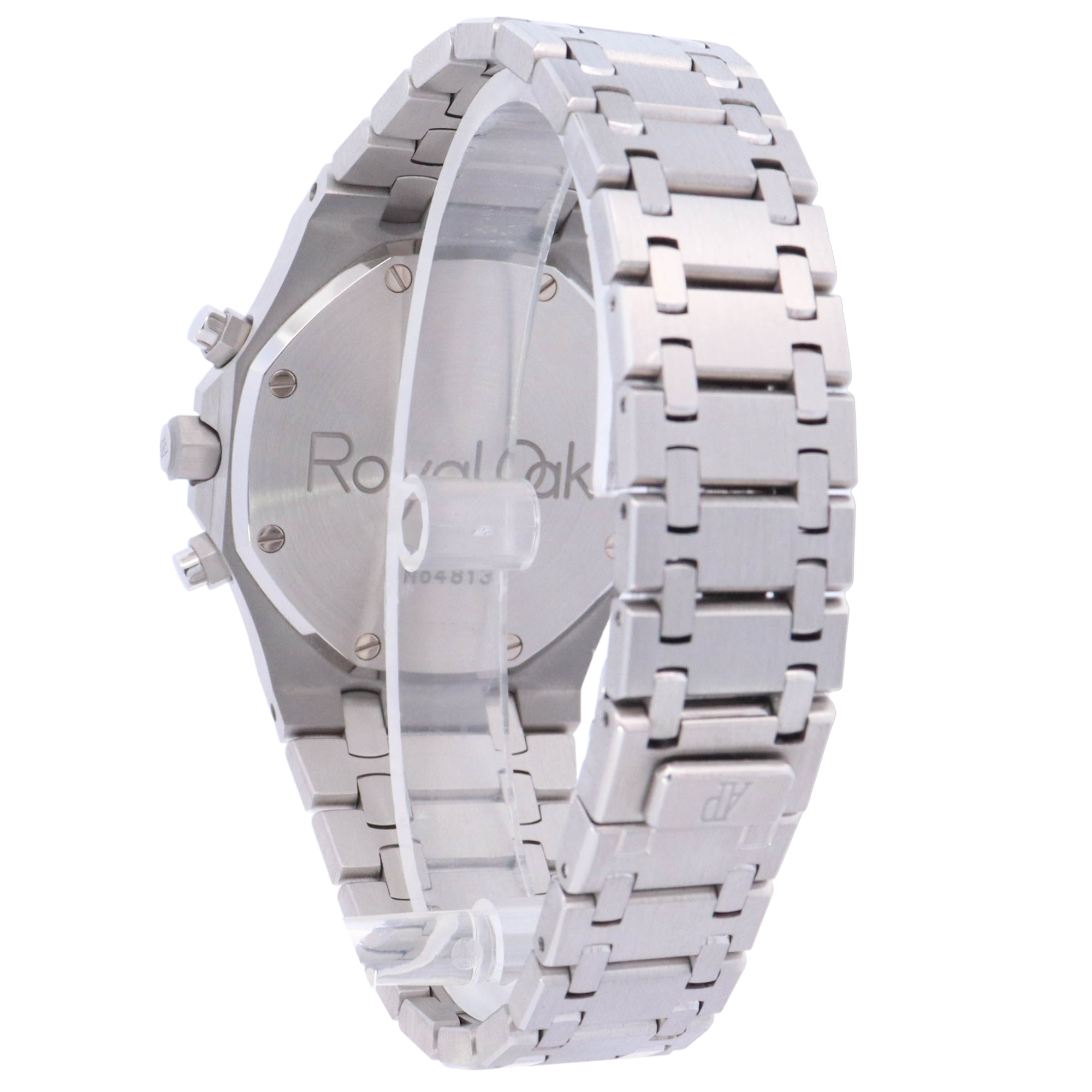 Audemars Piguet Royal Oak 39mm Stainless Steel White Chronograph Dial Watch Reference# 25860ST.OO.1110ST.05 - Happy Jewelers Fine Jewelry Lifetime Warranty