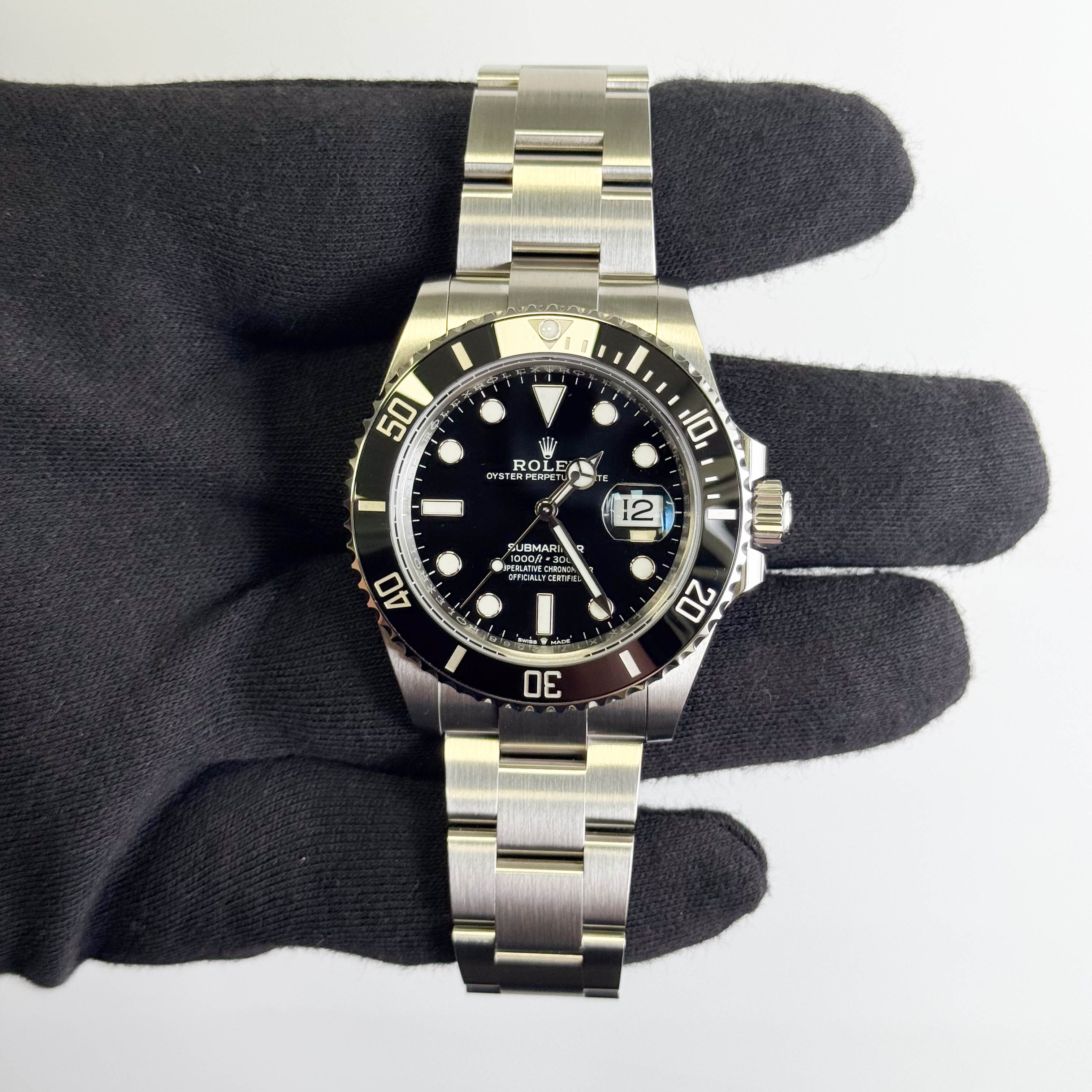 Rolex Submariner 41mm Black Dial Watch Ref# 126610LN